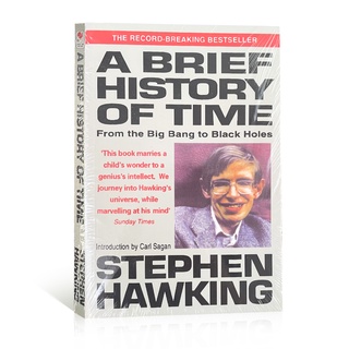 Stephen Hawking A Brief History Of Time Classic novel books From the Big Bang to Black Holes English