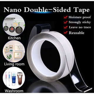 Double-Sided Adhesive Nano Washable Removable Tapes (100CM*3CM*0.2CM)