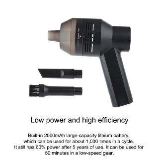 Handheld Vacuum For Vehicles Keyboard Home Car Vacuum Cleaner USB Rechargable