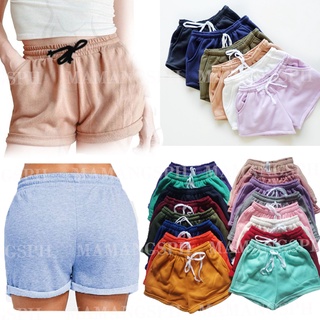 RE Trendy & Comfy Jogger Shorts for Women Dolphin Cut Shorts Gym Sweat Shorts (Flash Deals)