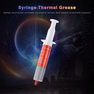 *Hot Syringe Thermal Grease for CPU Heat Sink Paste Conductive Compound