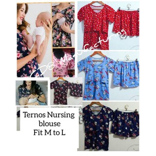 Mier Ternos Nursing top and Short fit M to L