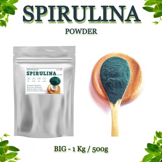 Zenfiber Organic Spirulina Powder - 1Kg / 500g