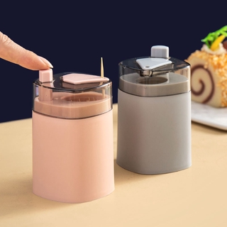 New Automatic Toothpick Box Portable Pop-up Household Table Toothpick Container Storage Box