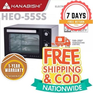 Hanabishi 55 L Convection Oven Certified Genuine Parts HEO-55SS