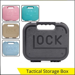 Tactical Gun Safety Carry Case Glock Kublai Pistol Suitcase Tools Gun Safety Storage Hard Box for Ai