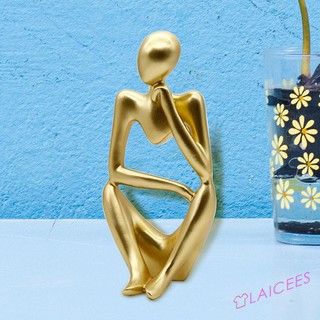 laicee~Modern Abstract Character Sculpture Ornaments Home Office Decor Art Craft