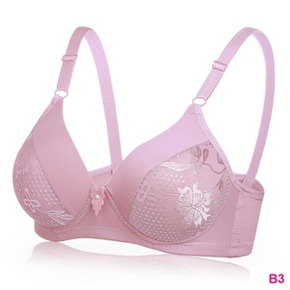 Bra✷Xia Bo s mother comfortable no steel ring small chest gathered bra middle-aged breathable anti-s (1)