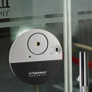 √100DB Security Ultra-Slim Designing Window Door Round Vibration Sensor Alarm
