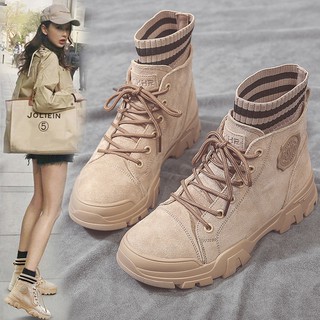 Women's shoes❆Martin ugg boots for women's shoes, summer, fall, British wind 2019 new winter shoes