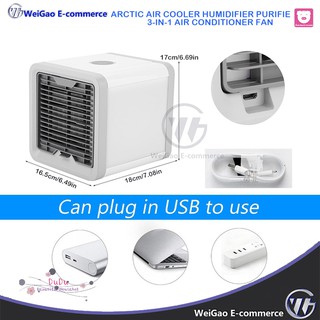ARCTIC AIR COOLER HUMIDIFIER PURIFIE 3IN1 AIRCONDITIONER FAN (9)