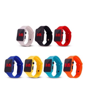 ✥✜NF Sports Simple Trend Creative Electronic Square LED Watch