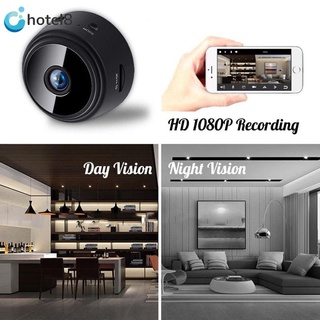 【Ready stock】 A9 Mini Camera Hidden Spy Camera WIFI 1080P HD Home Security 【hotel8】