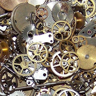 ✿ bbyes✿ 10g/bag Vintage Steampunk Wrist Watch Old Parts Gears Wheels Steam Punk Lots DIY (1)