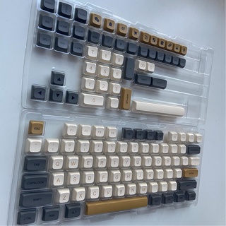 「keycap」Shimmer keycap XDA 125 keys PBT MX style ANSI keyboard Customized replacement keycaps (7)