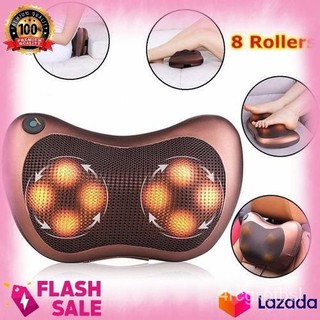SALE! Car and Home Electric Shiatsu Massage Pillow to Relieve Pain, Deep Kneading Neck Massager, Adj