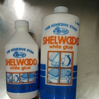 Shelwood white glue .