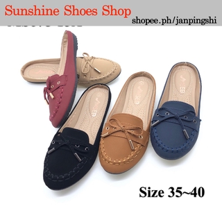 MS678-15A Fashion Loafers Mules For Women Flat Shoes (1)