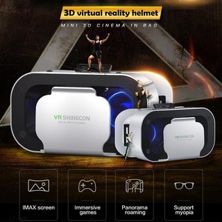 VR Shinecon 5th Generations 3D Glasses Virtual Reality Portable Box