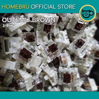 10pcs Outemu Brown (Tactile) Mechanical Keyboard Switches