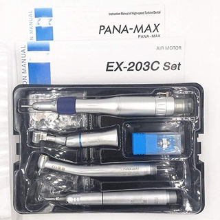 Dental handpiece kit set with As2000 air scaler pana max Low Speed dental handpiece EX-203 set for free rotor cartridge