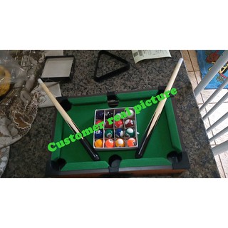 ♔WG♔COD STOCK Mini Tabletop Pool Table Billiards Set Training Gift for Children Fun Entertainment @ph (9)