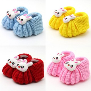 Newborn Baby Kids Girl Boy Toddler Crochet Knitting Toddler Crib Shoes Boots