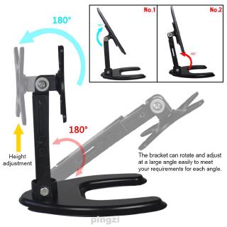 Height Adjustable Aluminium Alloy LCD Screen TV Display Office Monitor Desk Stand