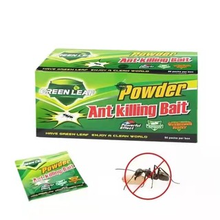 Green Leaf 10pcs Effective Powder Ant Killing Bait