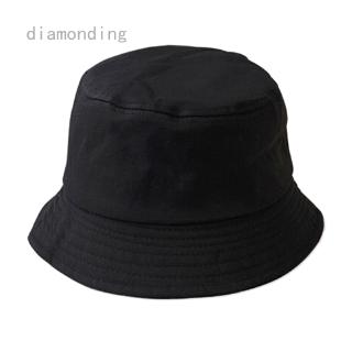 diamonding Cotton Adults Bucket Hat - Summer Fishing Fisher Beach Festival Sun Cap Stylish