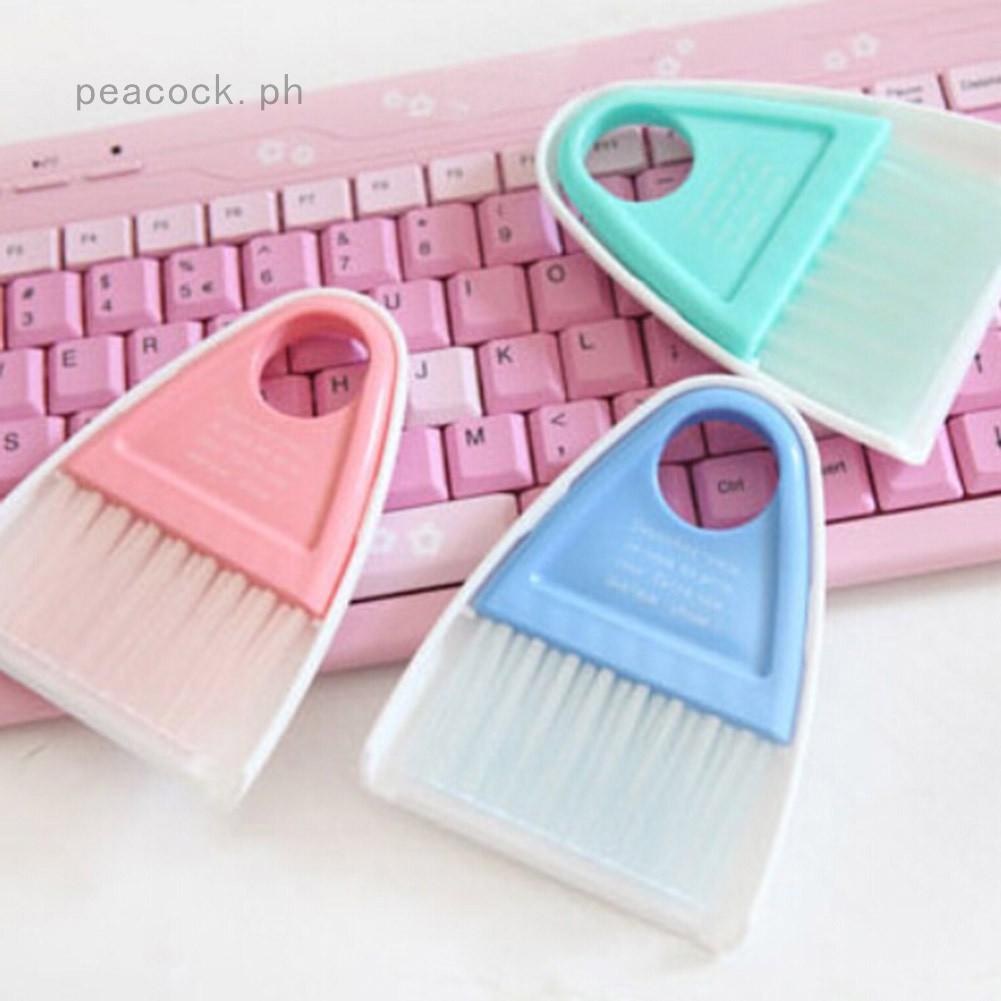 Portable Mini Desktop Sweep Cleaning Brush Small Broom Dustpan Set Home Office Car Accessories (1)