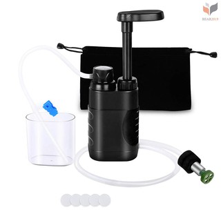 ♤ Outdoor Water Filter Straw Water Filtration System Water Purifier for Family Preparedness Camping