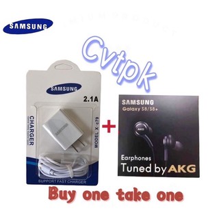 【BUY ONE TAKE ONE】Samsung Charger 2.1A Quick 2in1 Travel For Android