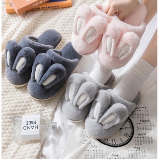 Indoor slippersWomen's Cute Rabbit Animal Soft Plush Slippers Womens Home Indoor Bedroom