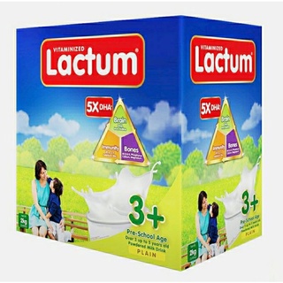 Lactum 3+ Plain 2kg (DAMAGED BOX) Formula Powdered Milk Drink for 3+ years old