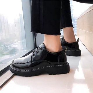 2021Autumn Leather Shoes Men's Korean-Style Trendy British-Style Casual Shoes Student Teenagers Form