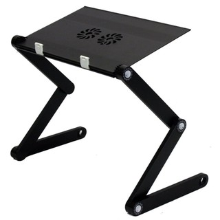 ＴＯＷＮＳＨＯＰ T8 Multi-functional and Foldable Laptop Table (Black) (1)