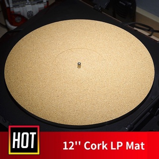 3mm Thickness Cork LP Slip Mat Anti-Static Slipmat for 12 inch LP Vinyl Record nxee