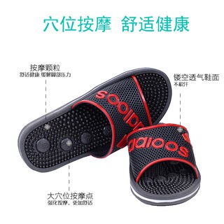 ¤✐Massage slippers male summer non-slip home bathroom bathing female couple acupoint foot therapy