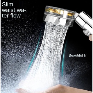 [HMF] Ready Stock 304 Turbocharged Shower Head Multi-specification Upgrade Small Waist Shower Set Hand-held Household One-key Water Stop Magic Water Line