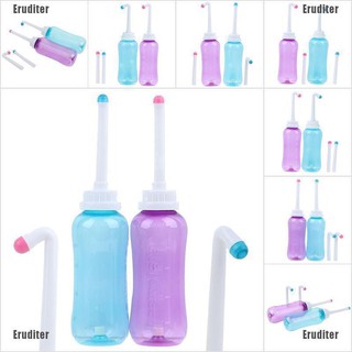 Eruditer 500ml Portable Travel Hand Held Bidet Sprayer Personal Cleaner Hygiene Bottle