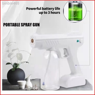 ❏▲Ready Stock】Disinfectant Spray Gun Atomizer Anion Handheld Blu Ray Wireless Nano Spray Gun Atomiz