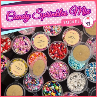 Candy Sprinkles MIx Batch 3 | Edible Decor Candies | Cake Sprinkles | Dragees | Cake Decor