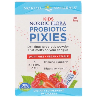 ❍Nordic Flora Kids, Probiotic Pixies, 3 Billion CFU,30 Packet