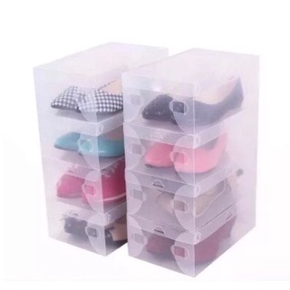 shoe storage organizer box✶Rainbow store #my shoes shoe box Clear Plastic Storage Transparent Box（