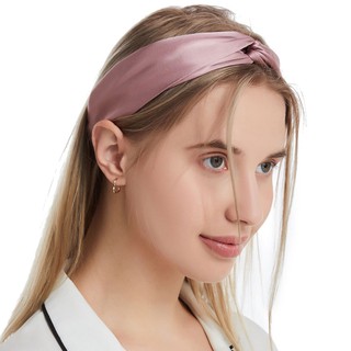 100% Mulberry Silk Scrunchie Hair Accessories Elastics Hair Bands Headband Ponytail Hair Ties For