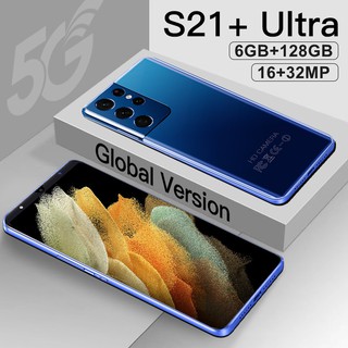 Smartphone S21 Ultra Cell phone 6GB RAM+128GB ROM 5.8inch 4/5G 5000mAh mobile phone android cellphone sale