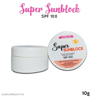Super Sunblock spf 100