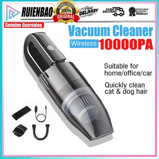 Portable Car Vacuum Cleaner Wet Dry Dual Use Wireless Super Suction USB Cordless Vacum Cleaner house