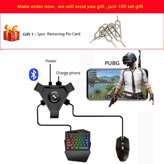 PUBG Mobile Gamepad Controller Gaming Keyboard Mouse Converter For Android IOS Phone IPAD Bluetooth